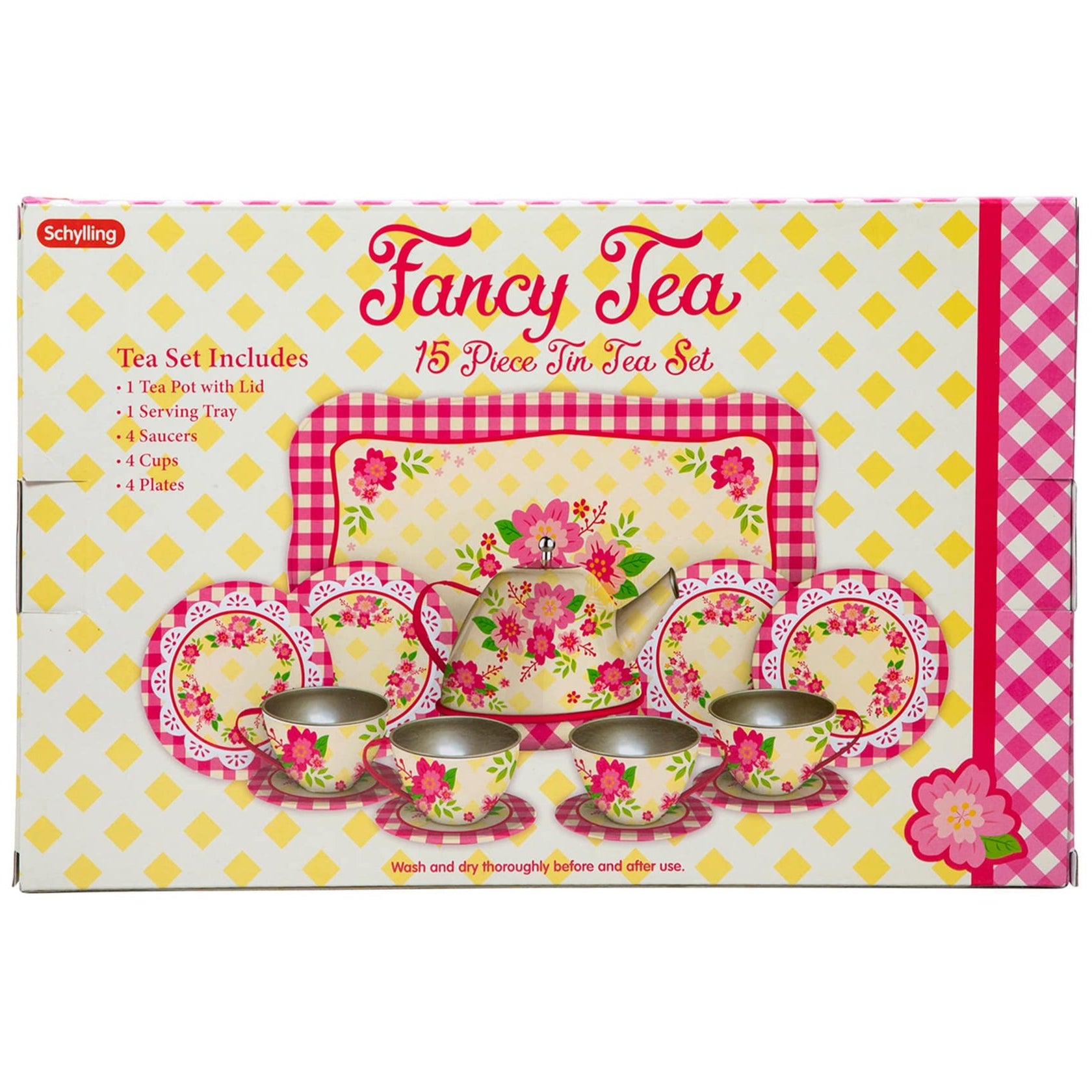 Schylling Fancy Tea Set — Cullen's Babyland & Playland
