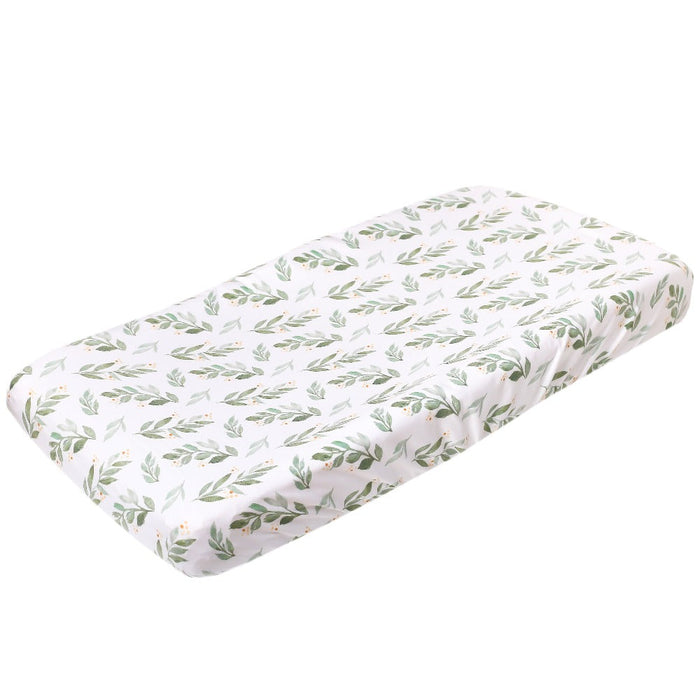 Copper Pearl Premium Knit Diaper Changing Pad Cover | Fern