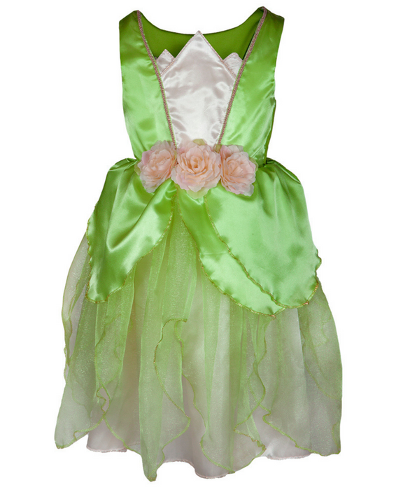 frog princess dress Girl's Disney Deluxe Tiana Costume | Disney Costumes | Kids | Girls | M | Green/Yellow length gloves will give your child a royal look while the petal crown tops off their transformation Princess and Frog Costume, Princess