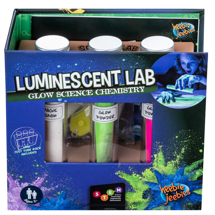 Heebie Jeebies Chemistry Lab | Luminescent