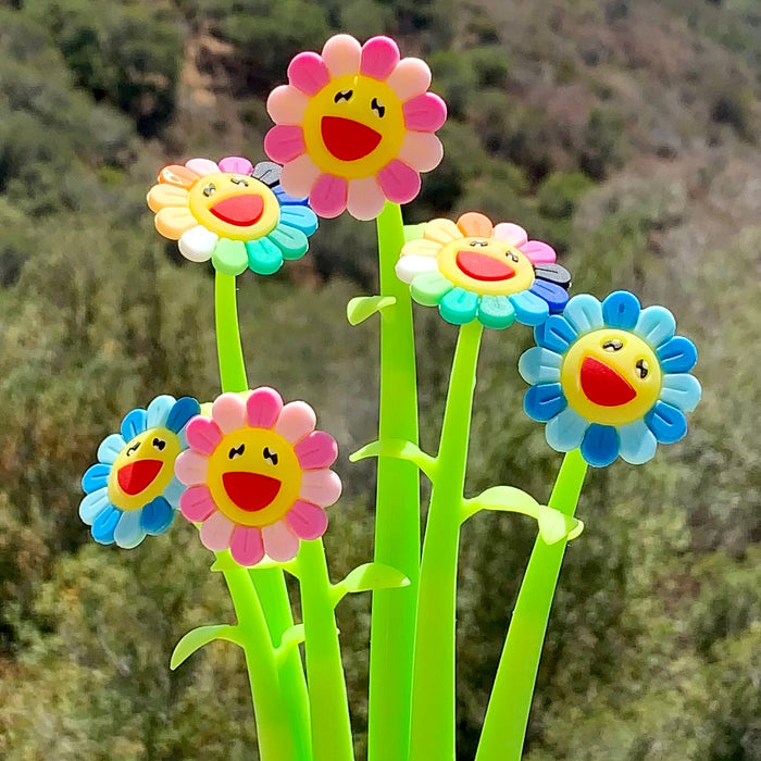 BC Mini Sunshine Rainbow Flower Gel Pen
