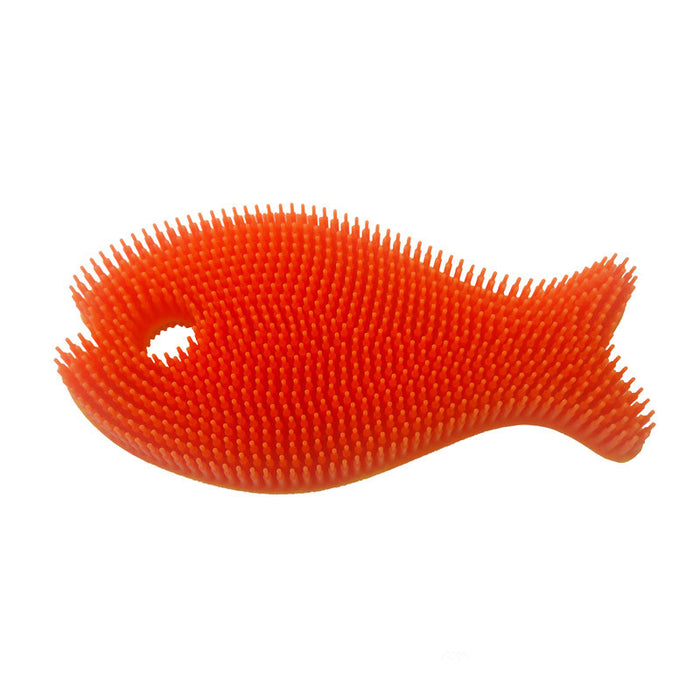 Innobaby Fish Scrubbie - Orange