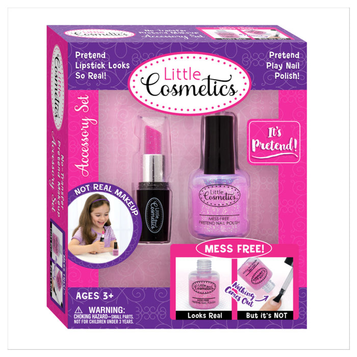 Little Cosmetics Nail Polish and Lipstick Accessory Set