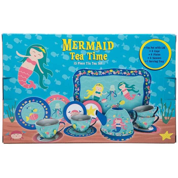 Schylling Mermaid Tea Time Tea Set