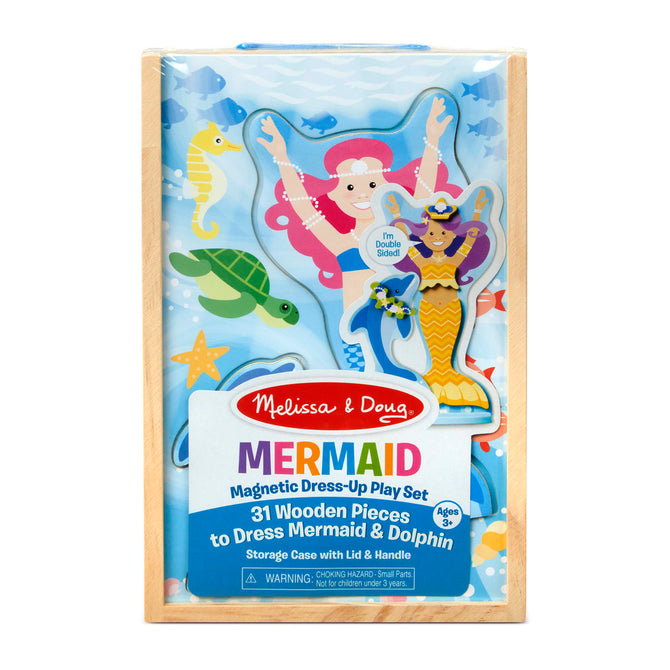 Melissa & Doug Mermaid Magnetic Dress-Up Play Set