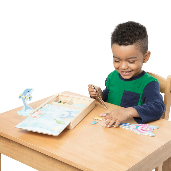 melissa and doug magnetic dress up mermaid Melissa & Doug