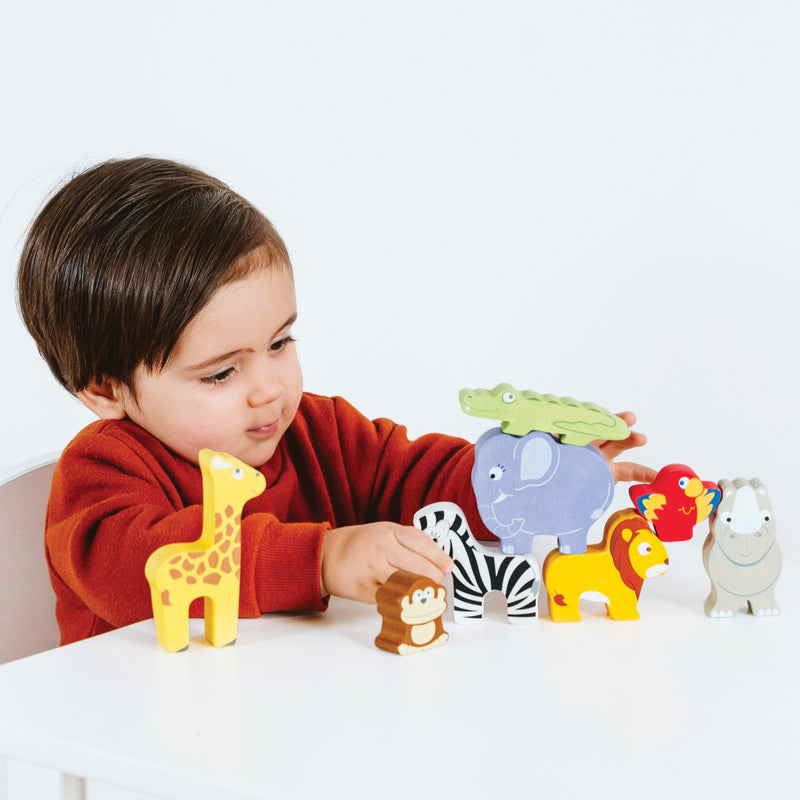 Le Toy Van Africa Stacker & Cotton Bag