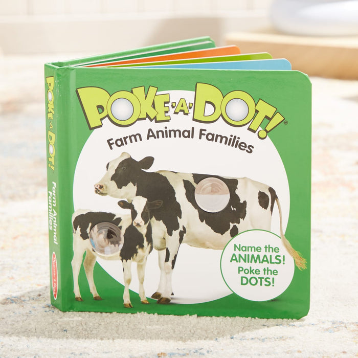 Melissa & Doug Poke-A-Dot: Farm Animal Families