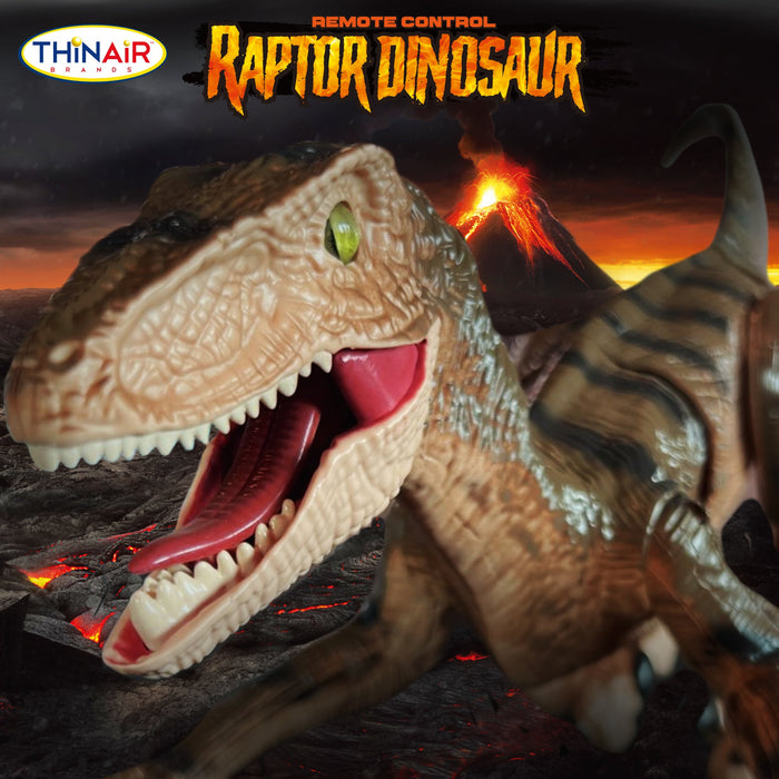 Thin Air Brands Remote Control Raptor Dinosaur
