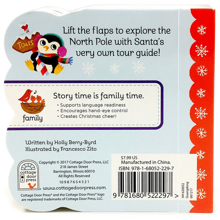 Santa's Workshop Lift-a-Flap Book