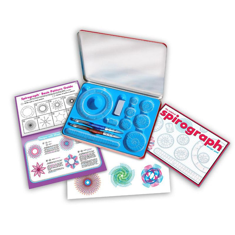 Kahootz Spirograph Design Tin