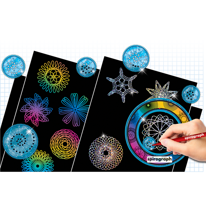Spirograph Scratch & Shimmer