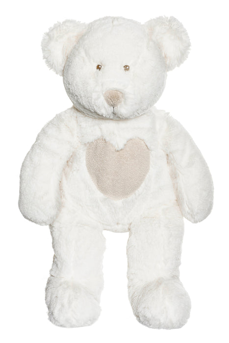 Tri Action Toys Large Teddy Cream Bear, White