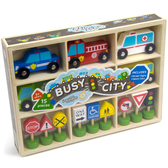 Brybelly Busy City Vehicles & Signs
