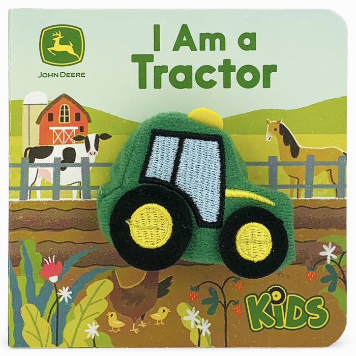 John Deere I Am a Tractor Puppet Book