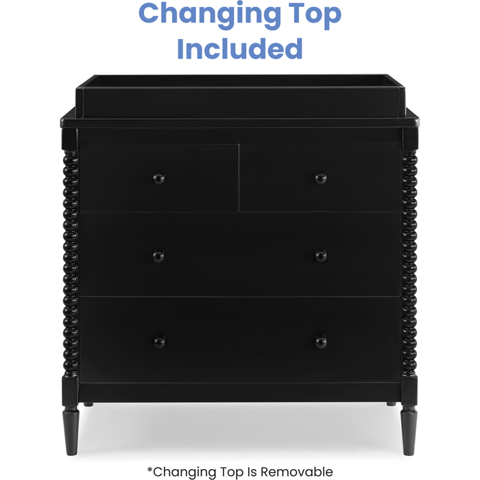 Delta Children Saint 4-Drawer Dresser With Changing Top
