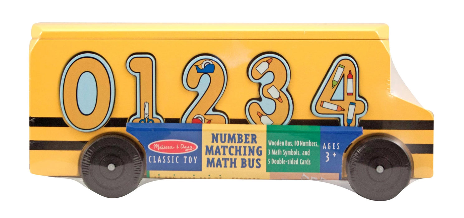 Melissa & Doug Number Matching Math Bus