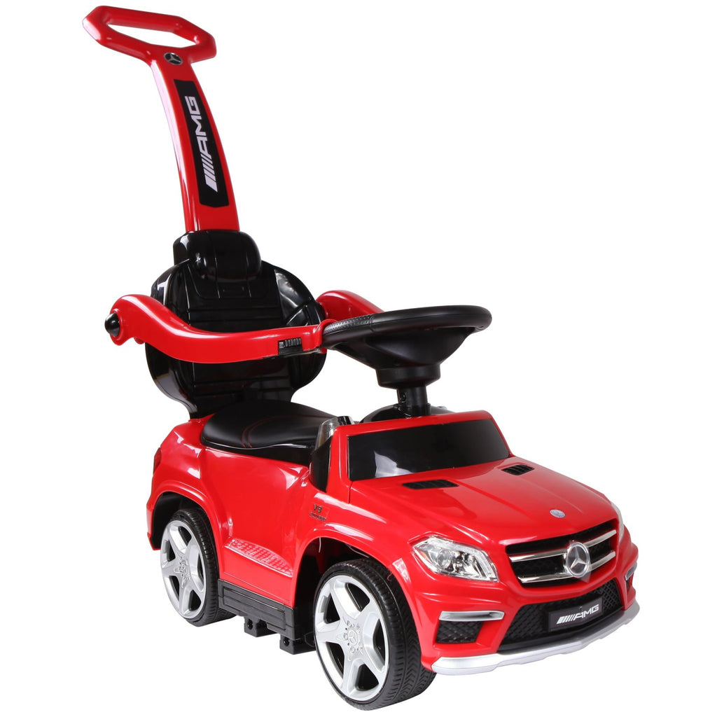 push car stroller for babies Best Ride On Cars Red 4 in 1 Mercedes Push Car