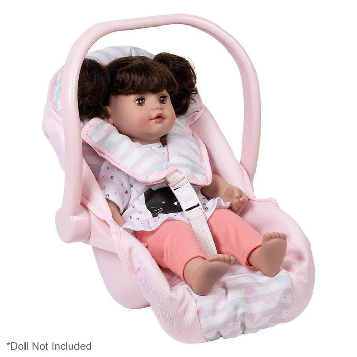 Adora Dolls Classic Pastel Pink Car Seat