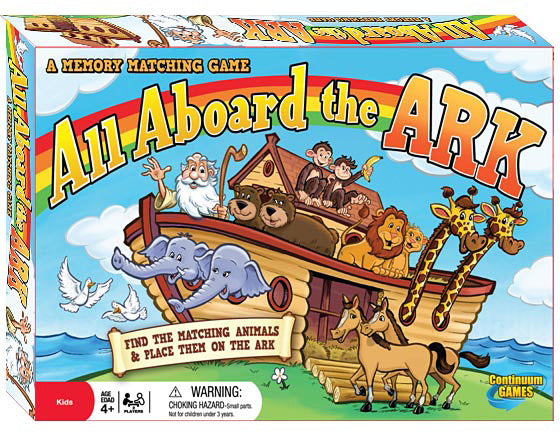 Continuum Games All Aboard The Ark Memory Matching Game