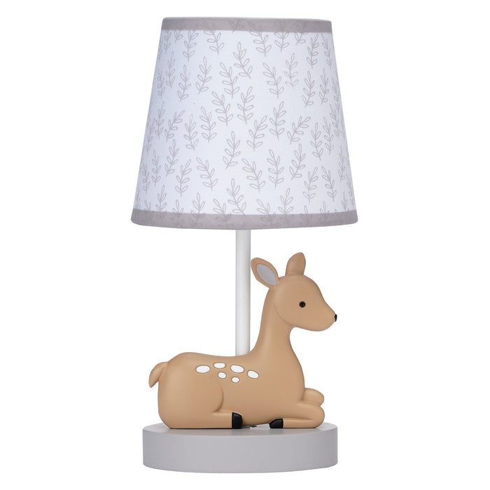 Lambs & Ivy Deer Park Lamp with Shade & Bulb