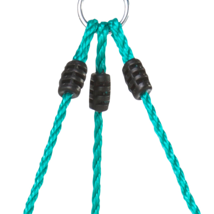 Hearthsong 6-Foot Rainbow Triangle Rope-Climbing Ladder