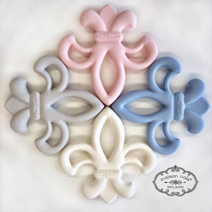 Maison Nola Fleur de Lis Teethers