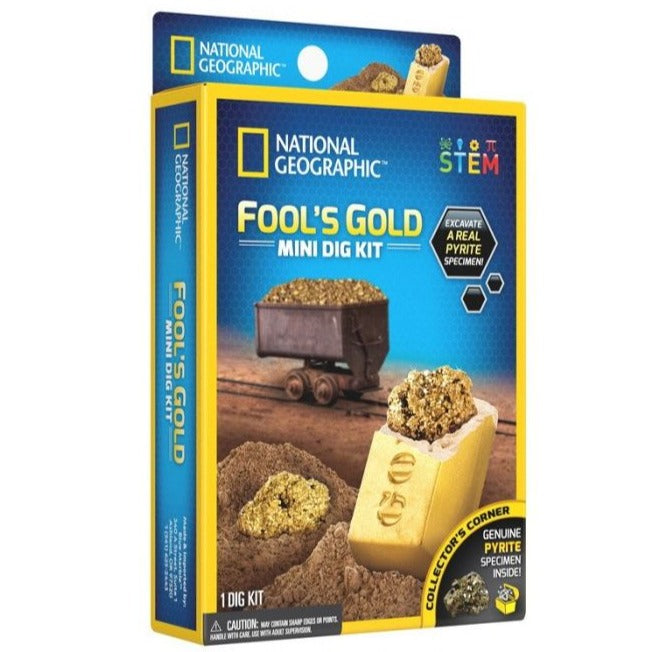 Discover with Dr. Cool National Geographic Fool’s Gold Mini Dig Kit