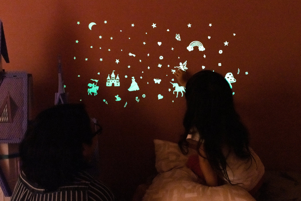 Gloplay Glow in the Dark Wall Stickers Fairy Tale Series