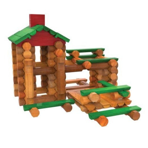 Kroeger Lincoln Logs 117 pc - Classic Meeting House