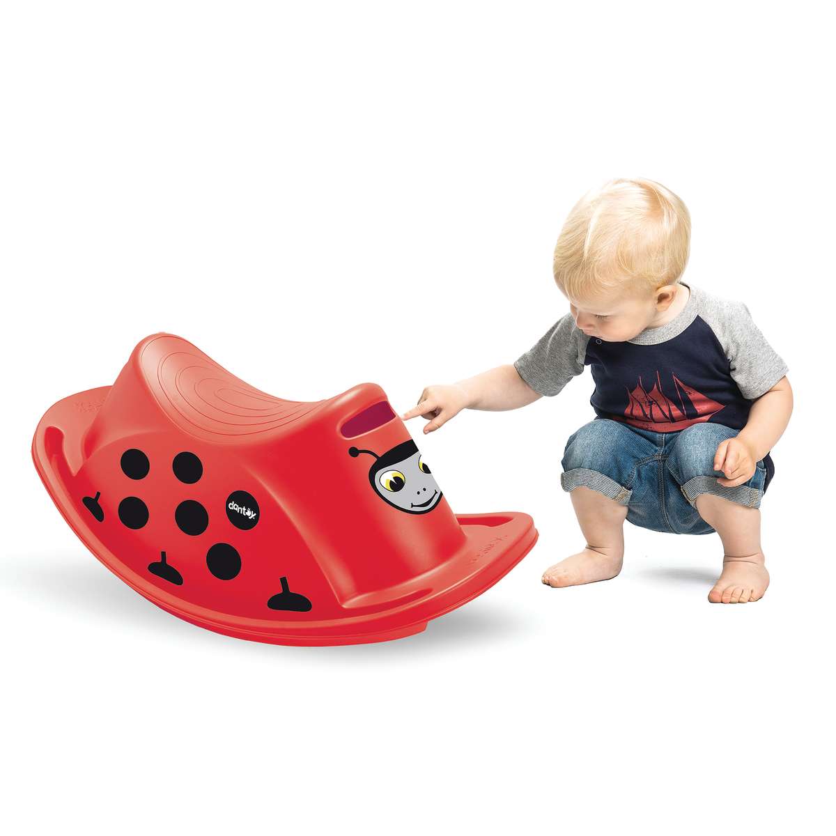 The Original Toy Co. Ladybug Rocker — Cullen's Babyland & Playland