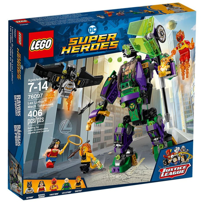 Lego DC Super Heroes Lex Luthor Mech Takedown