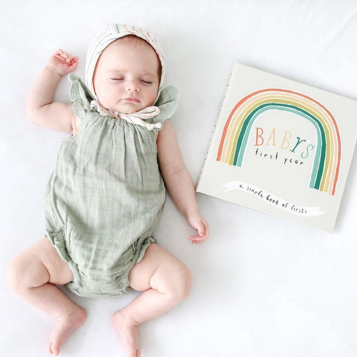 Lucy Darling Little Rainbow Memory Baby Book