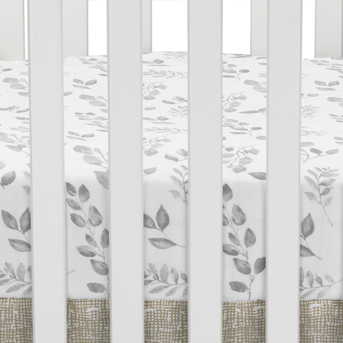 Lambs & Ivy Painted Forest Cotton Fitted Crib Sheet